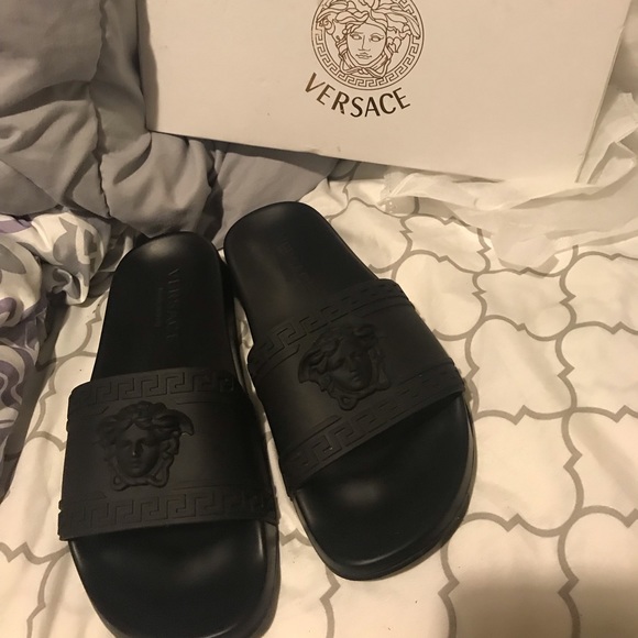 Versace Shoes - Versace Medusa head Slides